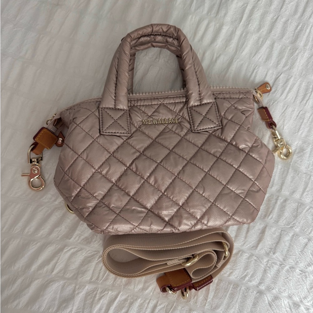 MZ Wallace Micro Sutton Rose Gold / Champagne